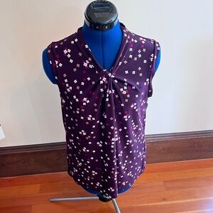 Tommy Hilfinger Sleeveless Flower Print Top